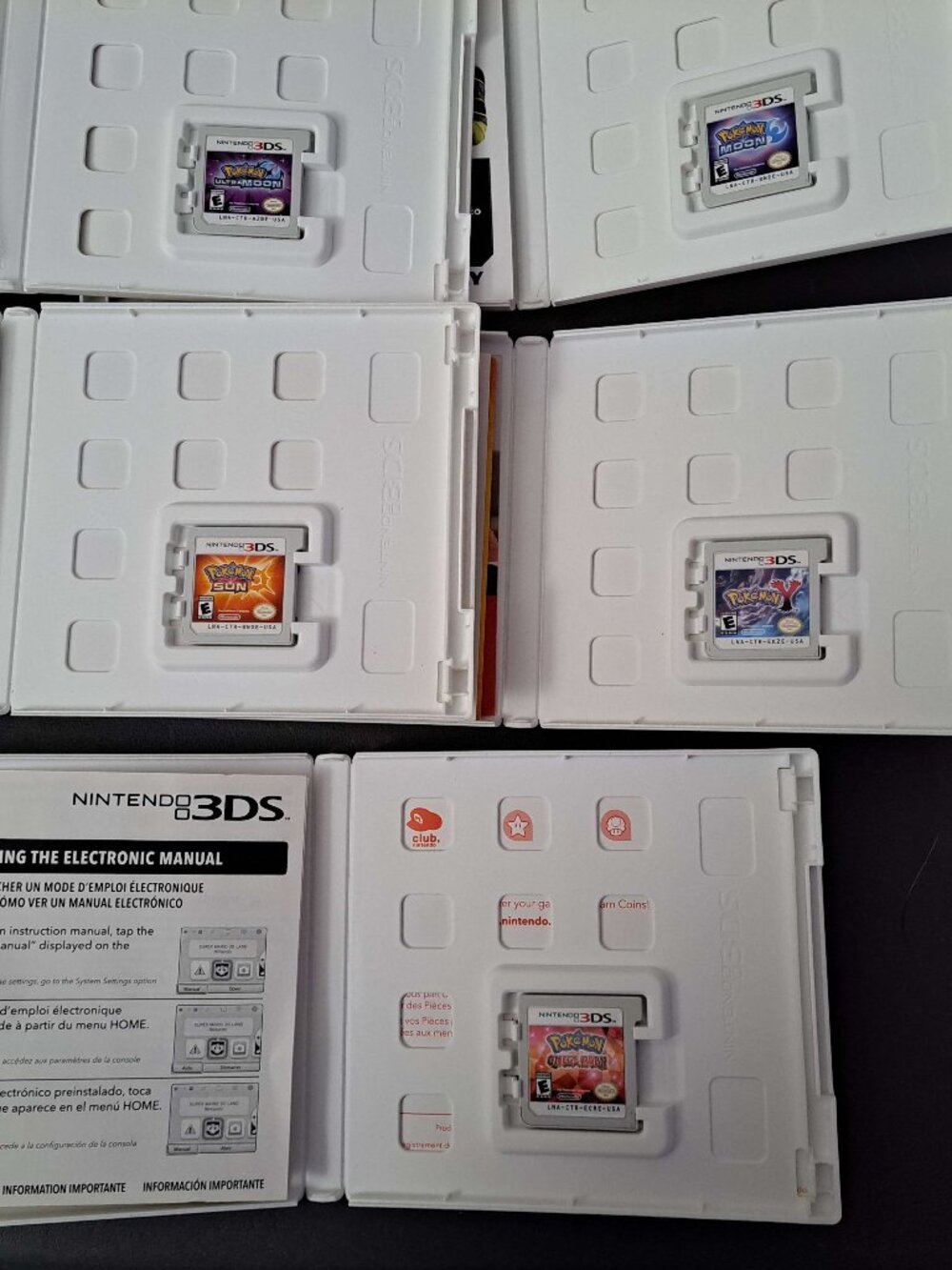 Assorted Pokemon 3DS Games - Picture 2 of 2